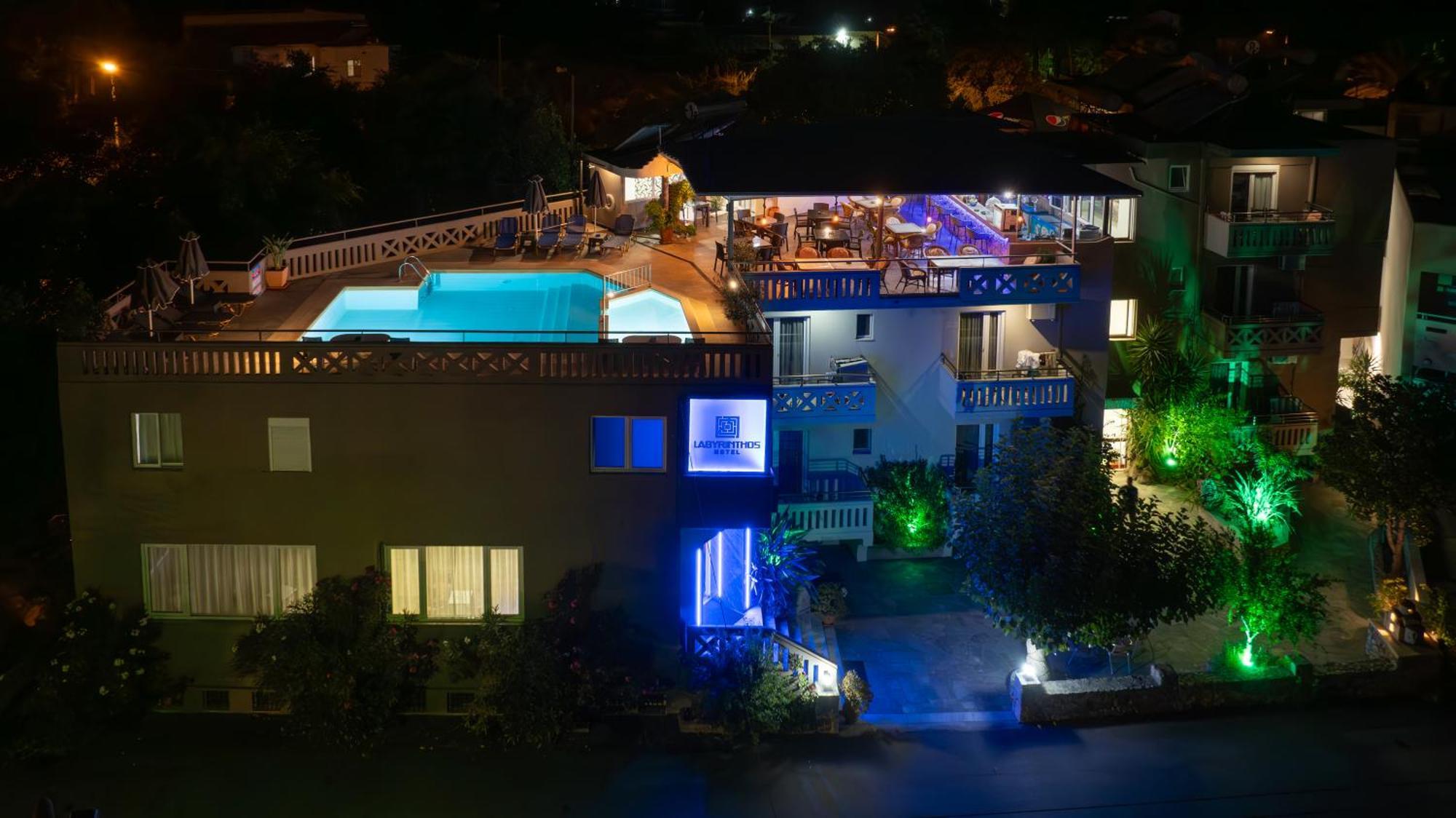 Labyrinth Hotel Georgioupoli Exterior foto